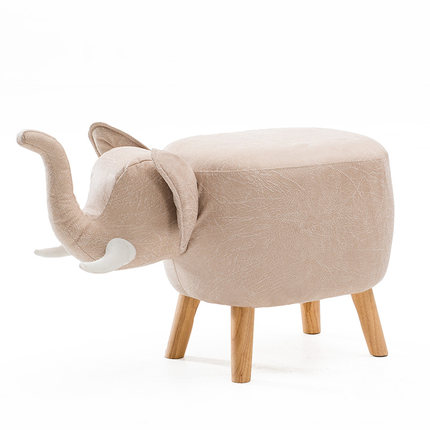 简域小凳子儿童创意鞋凳实木换鞋凳沙发凳穿鞋凳布艺坐凳门口矮凳