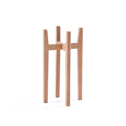 简域实木花架客厅花几阳台花盆架子绿萝展示架现代室内落地花架木