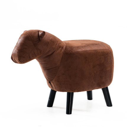 简域小凳子儿童创意鞋凳实木换鞋凳沙发凳穿鞋凳布艺坐凳门口矮凳