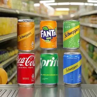 港版可口可乐FANTA百事汽水
