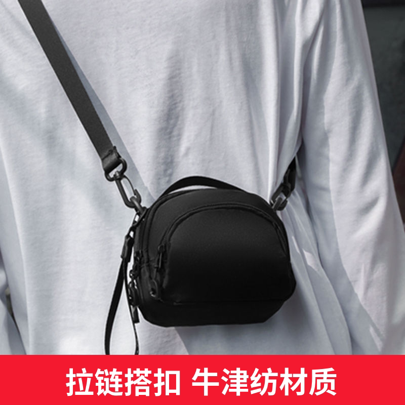日韩风牛津布手机包男女通用迷你斜挎包潮牌休闲多功能随身小包