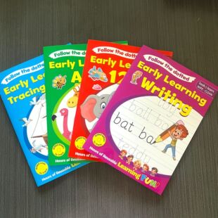 Early Learning ABC Numbers Writing幼儿英语字母数字练字本学习