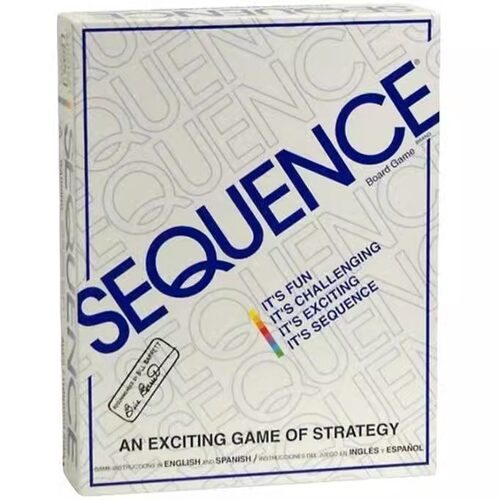 SEQUENCE英文五子棋套装蓝款