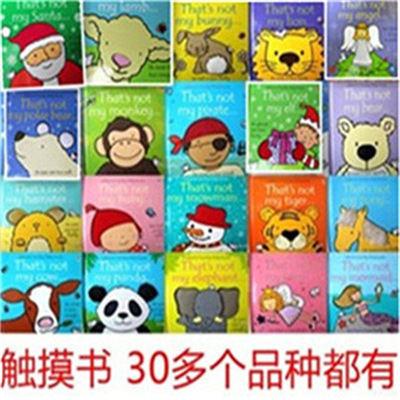 儿童英语启蒙触摸画册绘本