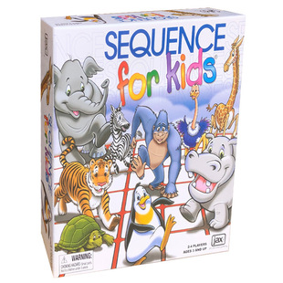 Kids英文版 SEQUENCE game for 五子棋卡牌游戏棋桌游 序列迷阵花式