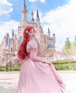 出租 sc殿堂 secret honey迪士尼 粉美人鱼 公主 爱丽儿毛晓彤款