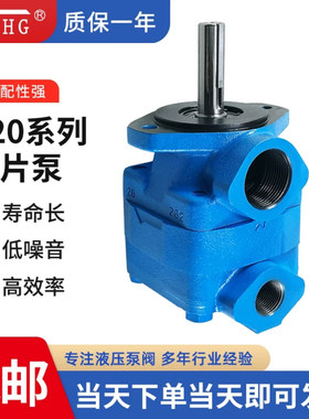 液压花键轴叶片泵V20-1B6B 1B7B 1B9B 1P6P 1P7P 1P9P 1P13P-1A11