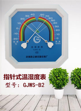 高级指针式温湿计干湿温度湿度表