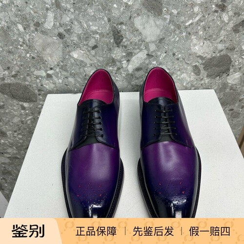 LOUIS VUITTON路易威登新款男士商务正装皮鞋尖头真皮低帮鞋