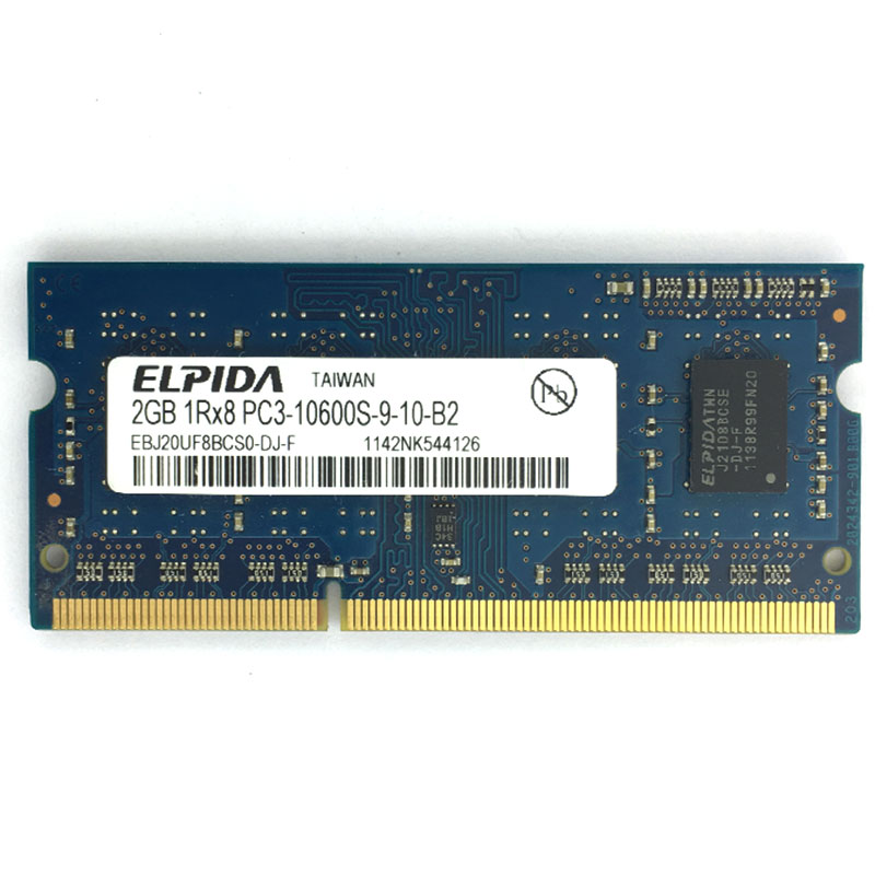 Ô×°ELPIDA/¶û±Ø´ïDDR3 1333 2G PC3 10600 2G±Ê¼Ç±¾ÄÚ´æÌõ