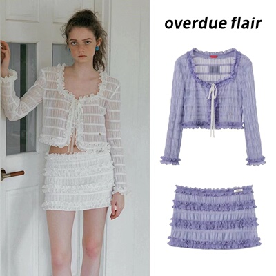overdueflair蕾丝花边套装