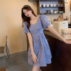 Real shot real price ~ small design feeling open back bow dress