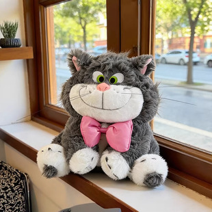路西法猫咪玩偶睡觉抱枕超大可爱娃娃副驾驶公仔毛绒玩具生日礼物