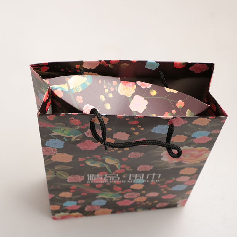 高档丝绸丝巾围巾包装礼品盒 (内盒+手提袋) 礼盒 包装袋