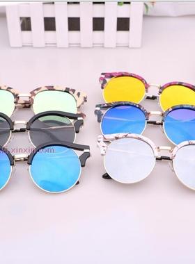 圆脸明星款韩国复古大框个性墨镜