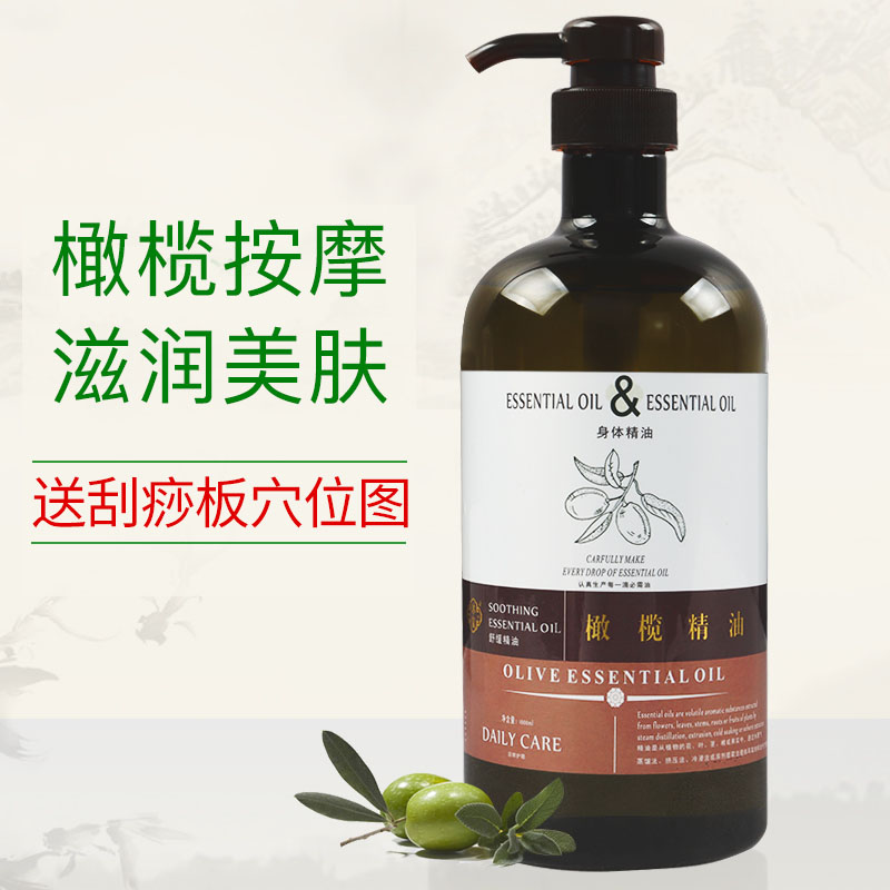 橄榄按摩油美容院专用全身护理油