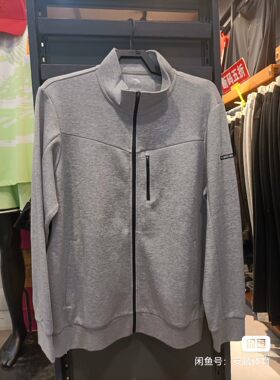 安踏男款针织外套，棉质，无帽立领，简约大方。3XL/190，仅两件