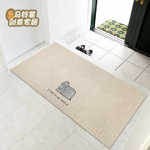 世界名犬玄关入户门口地垫家用防滑脚垫丝圈除尘地毯可裁剪脚踩垫