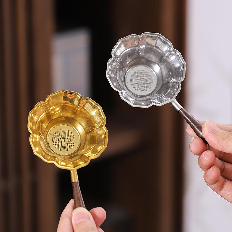 304不锈钢茶漏茶滤茶叶过滤网功夫茶漏器茶滤创意滤茶器茶具配件