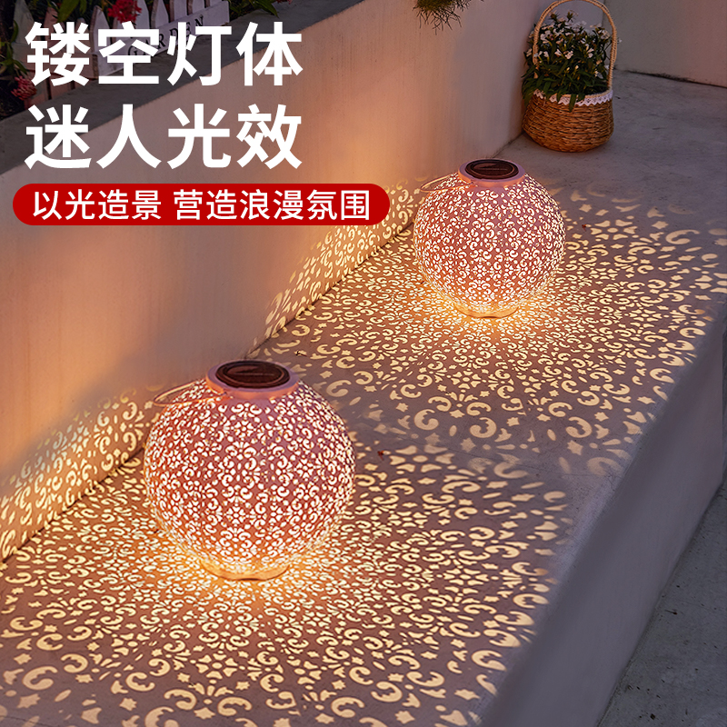 【白天太陽充電，晚上自動亮燈】