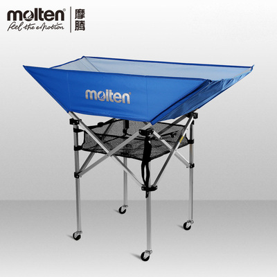 molten摩腾正品摩腾篮球足球排球大容量可移动折叠球车正品BK0033