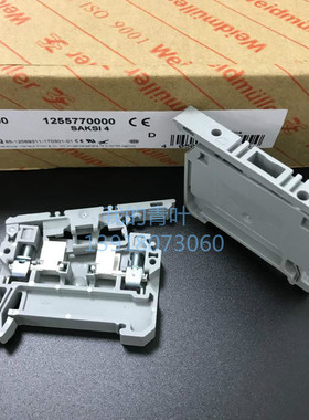 魏德米勒保险丝端子SAKSI4带灯SAISI4 24V/230V 12577/12578/79