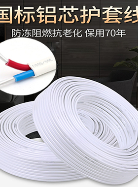 南平电线电缆BLVVB1.5/2.5/4/6平方铝芯国标护套线2芯家用电线