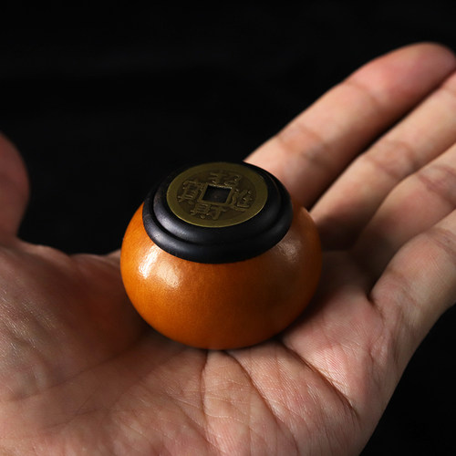 赚钱檀木盖子精品摆件配饰文玩