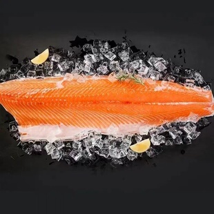 新疆国产三文鱼整条冰鲜三文鱼刺身免费去肚开片去刺新鲜