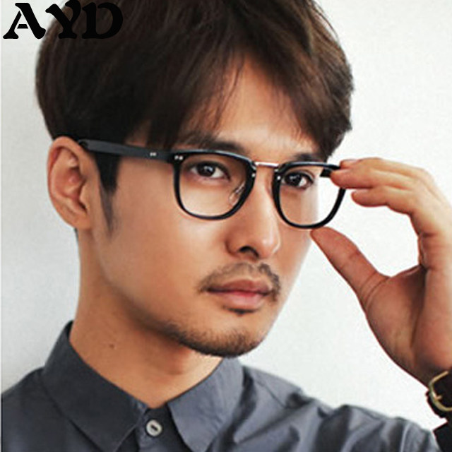 余文乐同款近视眼镜框超轻TR90时尚潮流复古近视眼镜架男女配偏光
