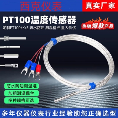 pt100温度传感器热电偶西克