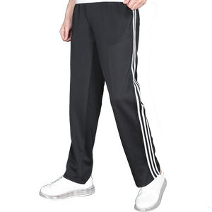三白条校服裤子三条杠男女高中生小学生冬季藏青色三道杠校服裤