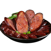 黑猪土香肠500g恩施土猪肉腊肠麻辣原味腊肉腊制品 柴火烟熏 年货