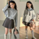 儿童春秋季 2026新款 上衣甜美小女孩学院风衬衣 女大童衬衫 洋气童装
