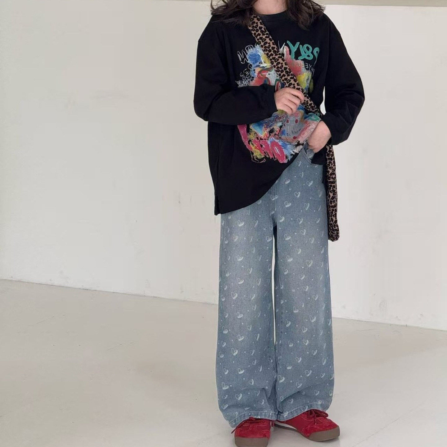 童装2026春季新女童牛仔直筒裤中大童宽松高腰显瘦垂感阔腿长裤子,童装/婴儿装/亲子装,儿童牛仔裤,淘宝优惠券,粉丝福利购,淘宝优惠卷