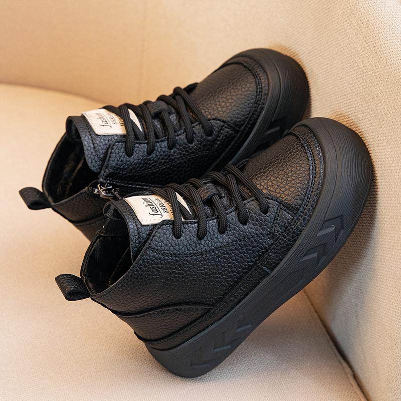 男童马丁靴真皮2025秋冬新款儿童皮靴软底短靴加绒二棉鞋雪地棉靴,童鞋/婴儿鞋/亲子鞋,皮靴,淘宝优惠券,粉丝福利购,淘宝优惠卷