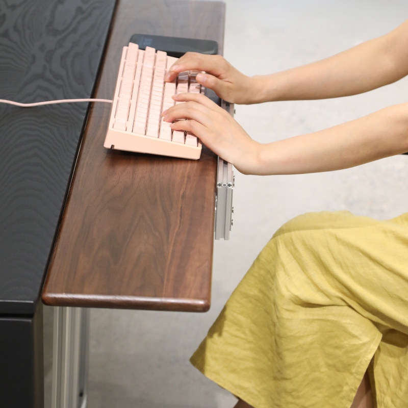 电脑键盘延长板手托架