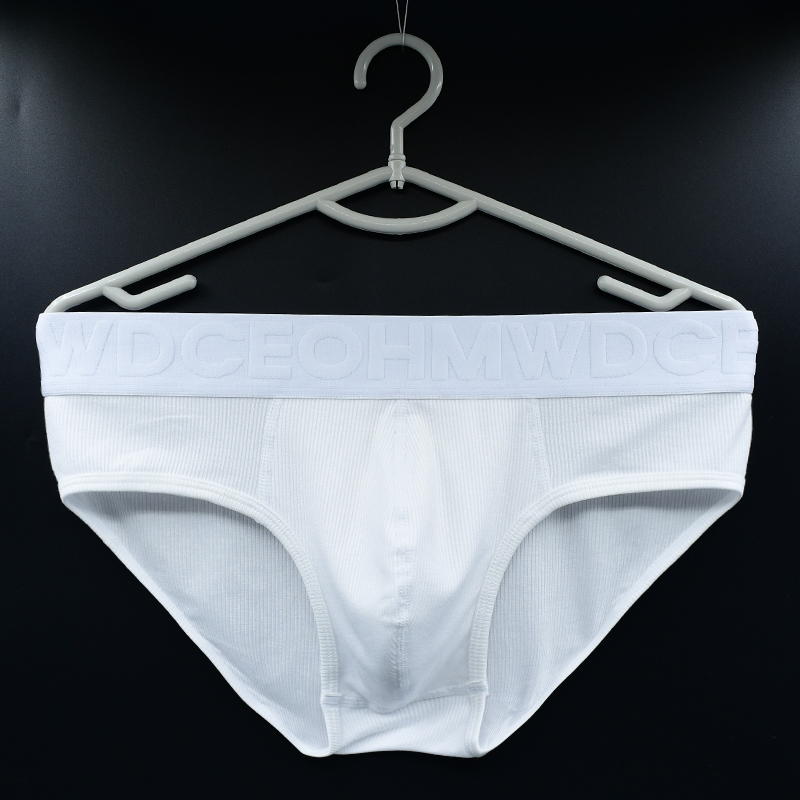 男士三角内裤中腰纯棉加宽皮筋