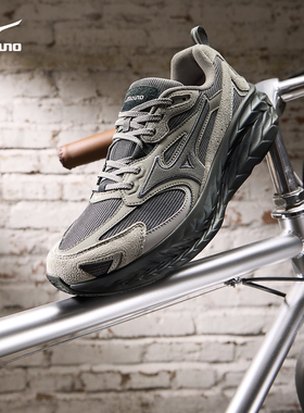 MIZUNO/美津浓官方男鞋 ASTRO LS 25新款复古时尚厚底缓震跑步鞋
