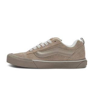 面包鞋 Vans Skool迷雾蓝高级穿搭板鞋 Knu 范斯官方正品 男女鞋