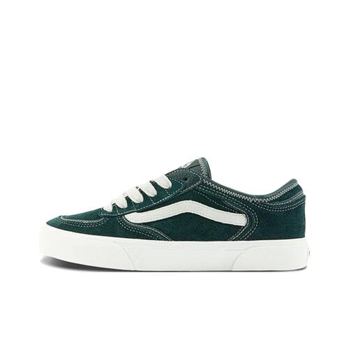 Vans Rowley Classic 皮革 舒适 休闲 低帮 板鞋 男女同款 绿色