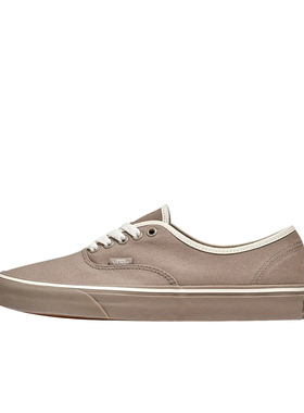 VANS/范斯官方正品男鞋 Authentic 休闲时尚防滑耐磨低帮灰色板鞋