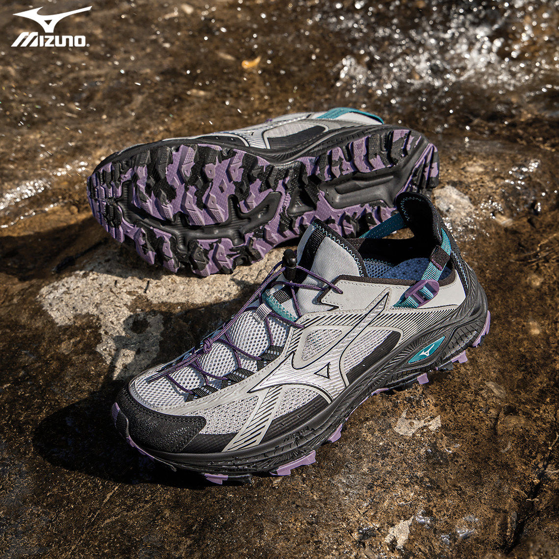 美津浓26夏新款户外男鞋凉鞋耐磨透气女鞋溯溪鞋RacerTrail V2 SE