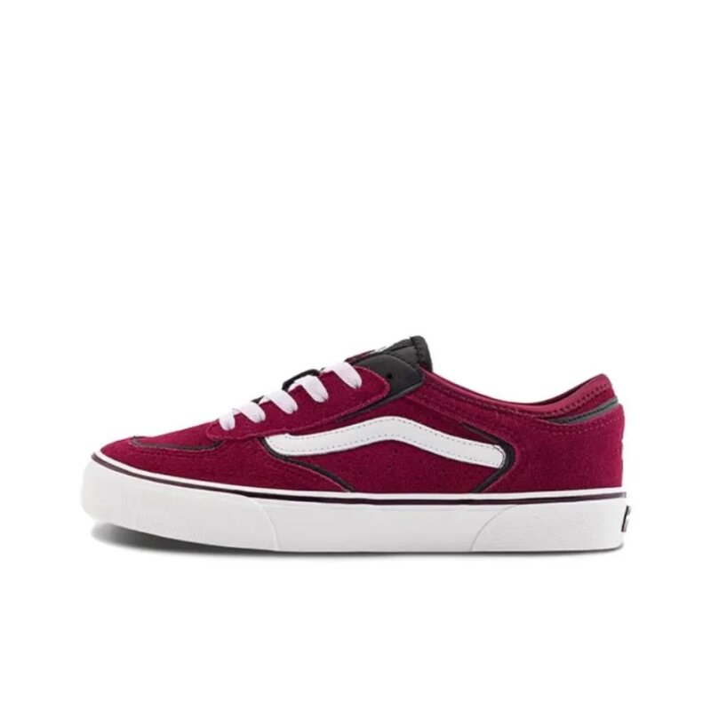 VANS/范斯官方正品 UA Rowley Classic紫红色男鞋低帮板鞋休闲鞋