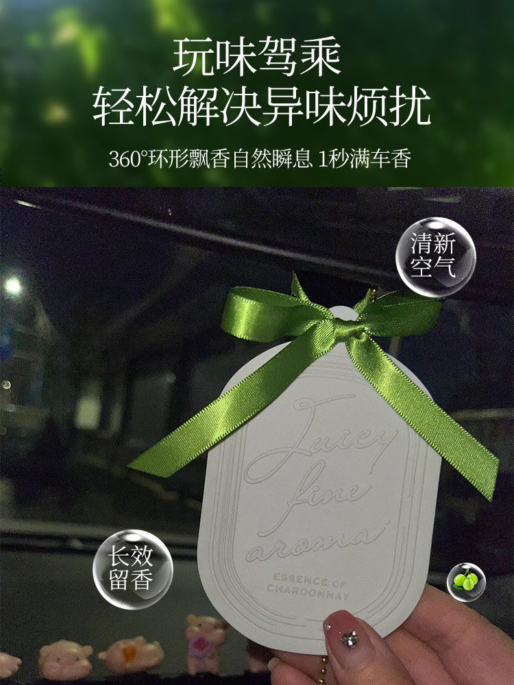 2025 Grape Fragrance Tablets: White & Green Fruit Scents - Taobao product photo 4