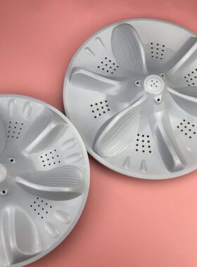 适合美的小天鹅洗衣机波轮转盘水叶3孔 34cm 37.5cm 11齿家电配件