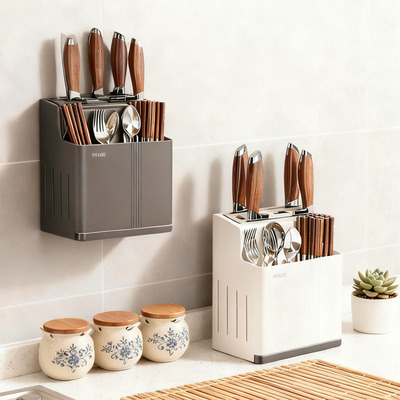 2025新款刀架置物架筷子笼一体