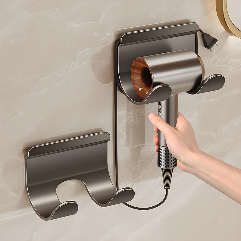 【304不锈钢】卫生间吹风机架子