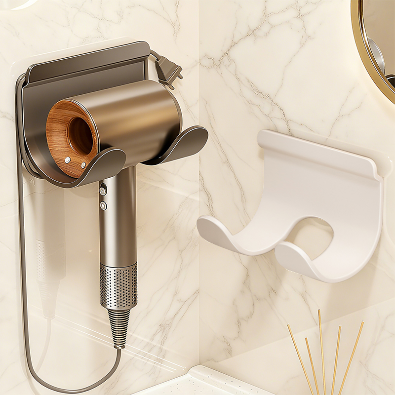 尔沫304不锈钢吹风机置物架