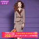 菲梦伊含羊毛西装 连衣裙女秋季 复古高端轻熟优雅职业气质包臀裙子